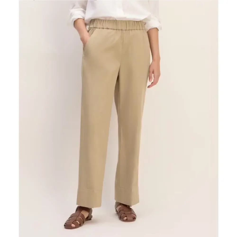 Everlane The easy pant khaki pant size 4